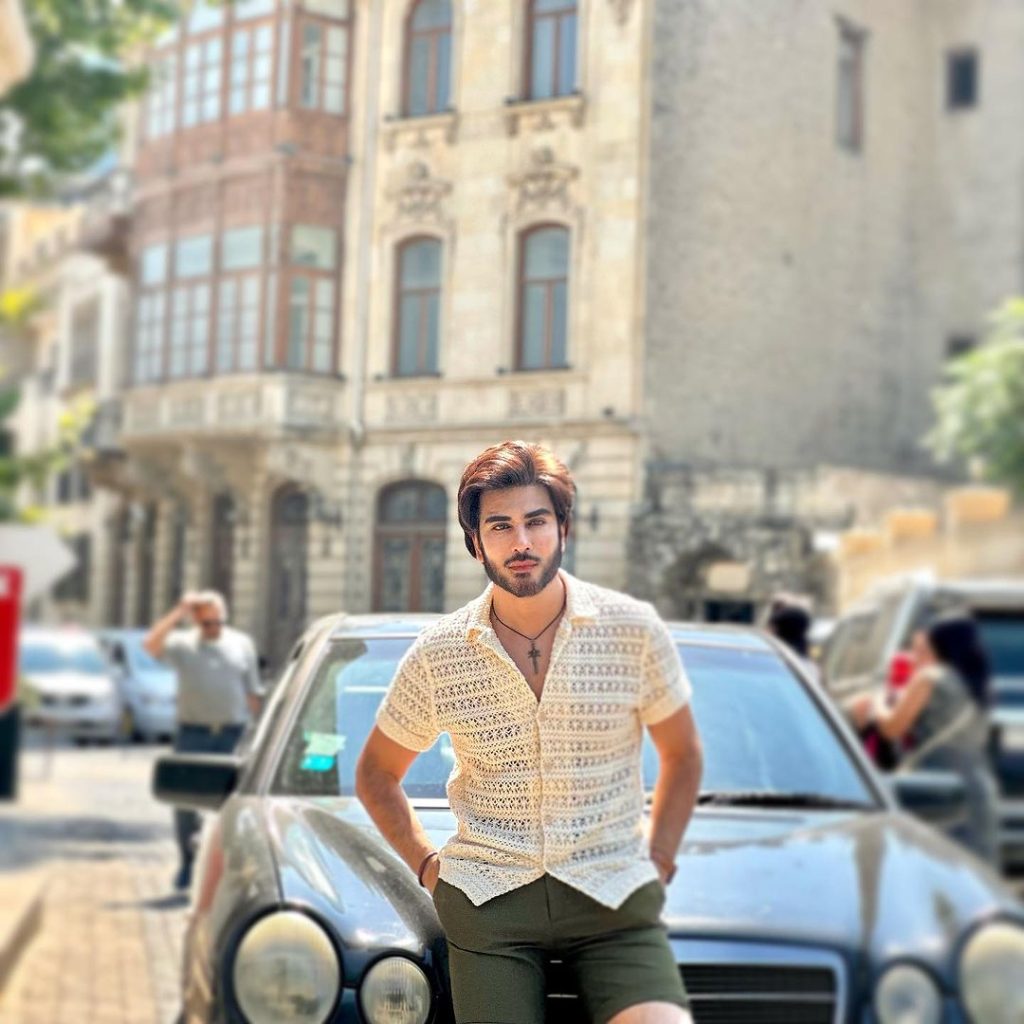 Imran Abbas Is Chilling In Baku This Eid ul Adha