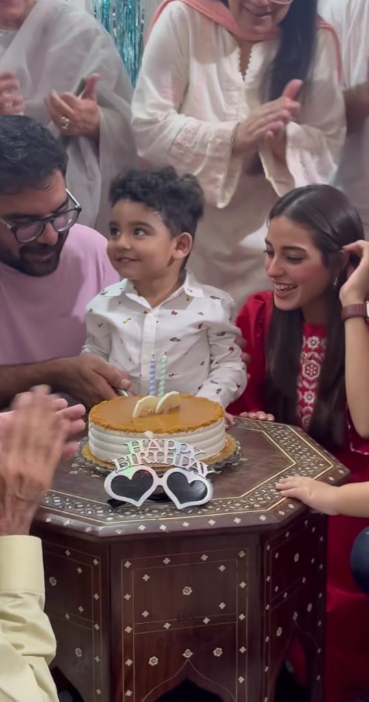 Fans Praise Iqra & Yasir For Kabir's Simple Birthday Celebration