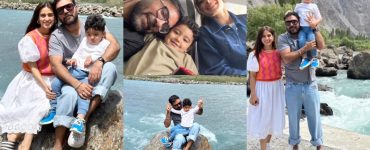 Iqra Aziz And Yasir Hussain's Beautiful Family Vacation In Skardu