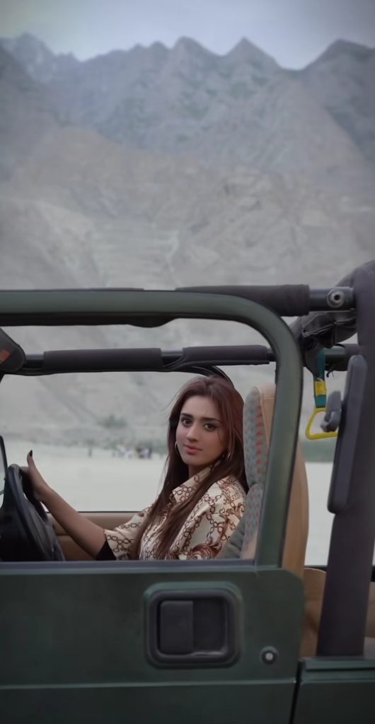 Jannat Mirza Pictures & Instagram Reel from Cold Desert Skardu