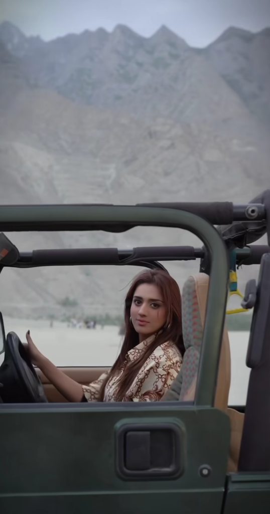 Jannat Mirza Pictures & Instagram Reel from Cold Desert Skardu