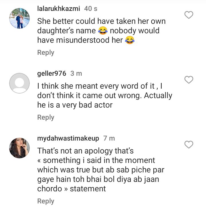 Model Natasha Backs Out From Her Statement About Shahroz Sabzwari