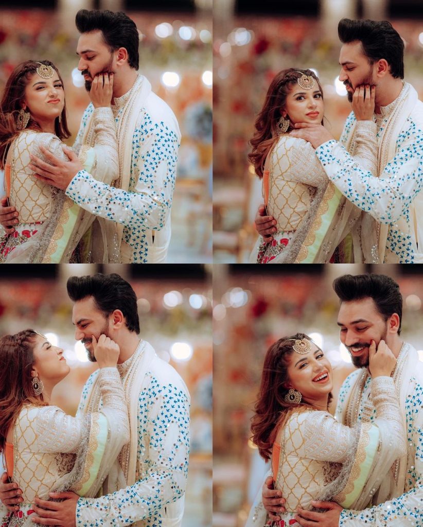 Tiktok Stars Share Their HD Pictures From Sehar Hayat's Mehndi Event