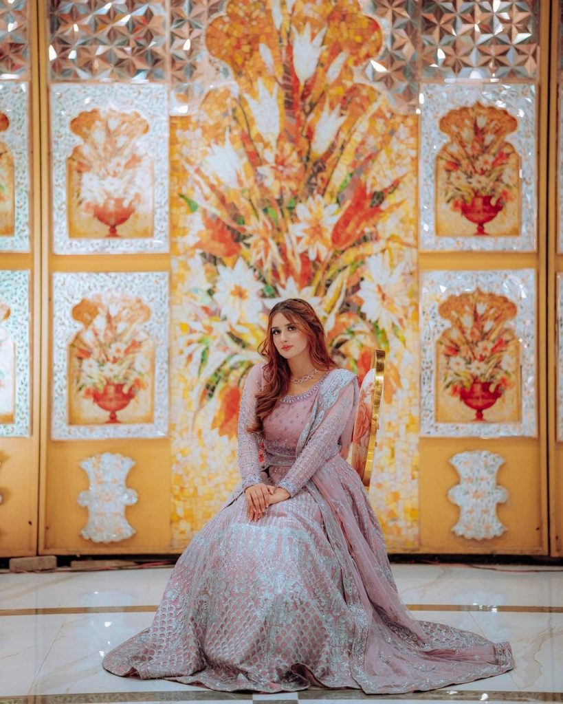 Tiktok Stars Share Their HD Pictures From Sehar Hayat's Mehndi Event