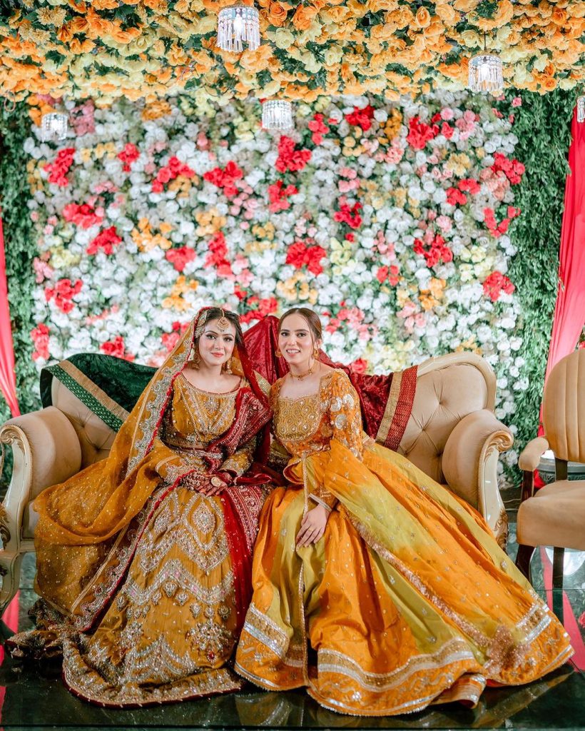 Tiktok Stars Share Their HD Pictures From Sehar Hayat's Mehndi Event