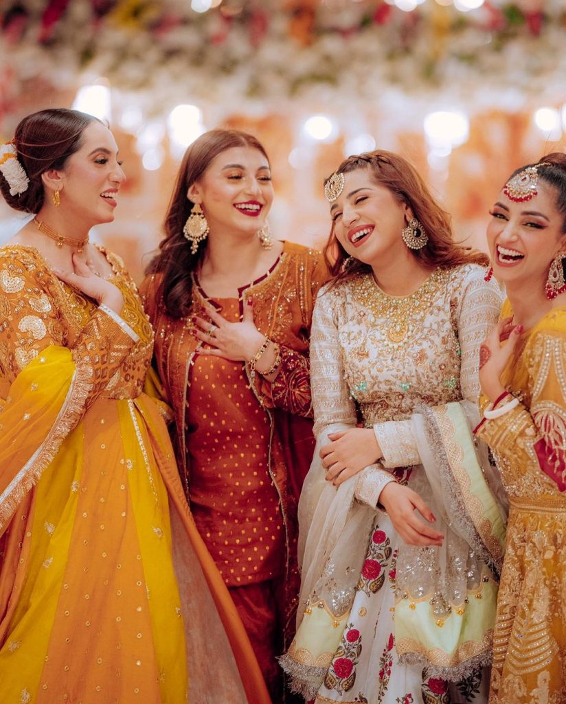 Tiktok Stars Share Their HD Pictures From Sehar Hayat's Mehndi Event