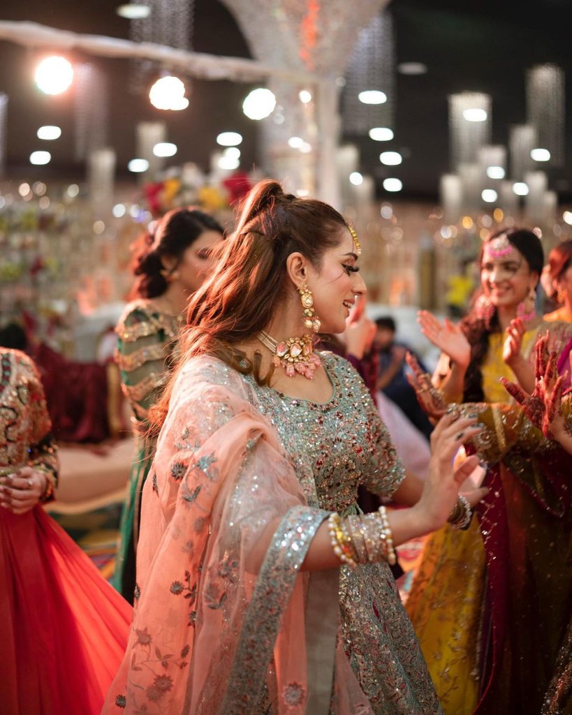 Tiktok Stars Share Their HD Pictures From Sehar Hayat's Mehndi Event