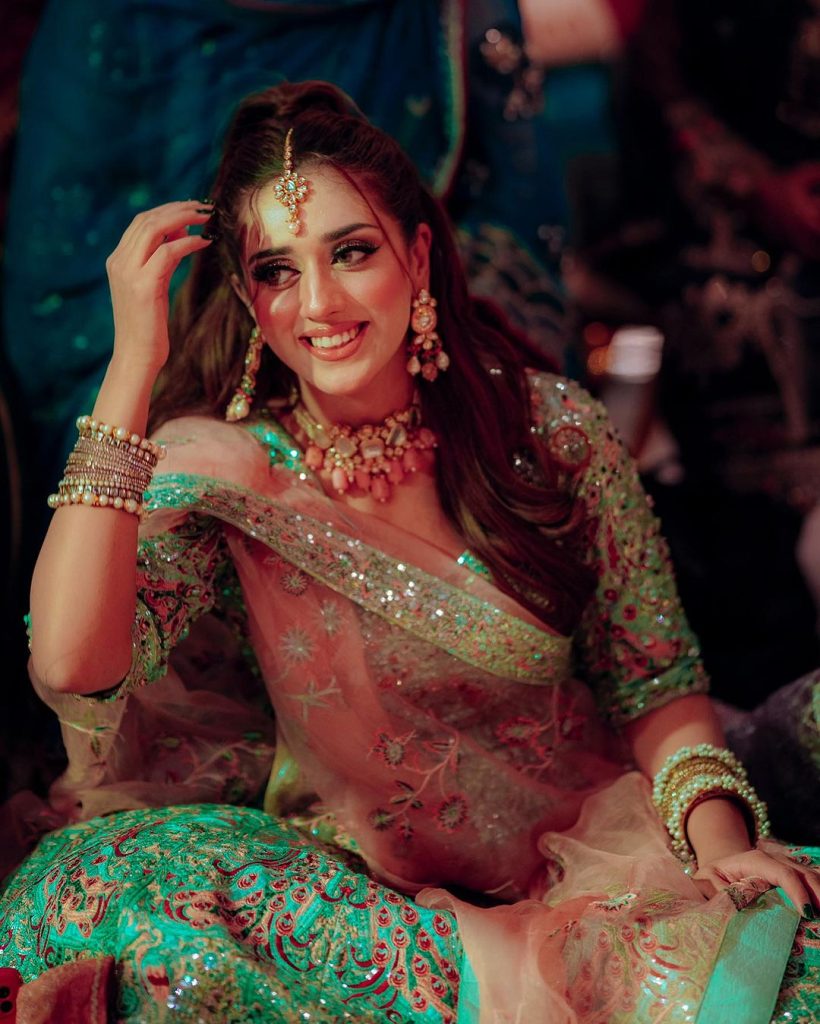 Tiktok Stars Share Their HD Pictures From Sehar Hayat's Mehndi Event