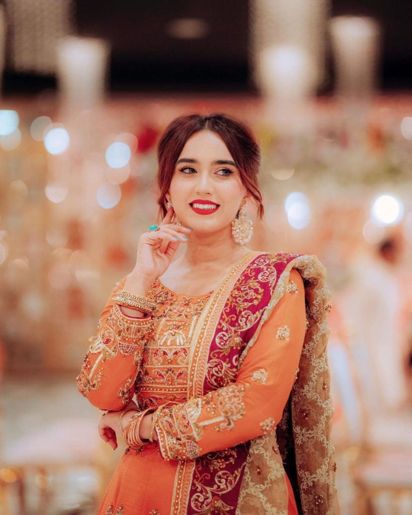 Tiktok Stars Share Their HD Pictures From Sehar Hayat's Mehndi Event