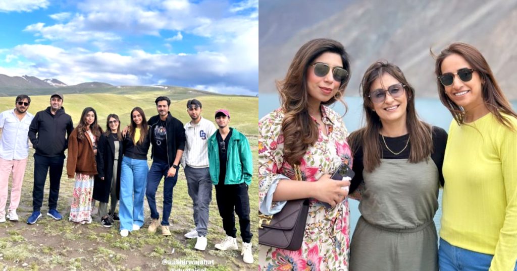 Shazia Wajahat Shares Pictures With Celebrity Friends From Deosai Mountains