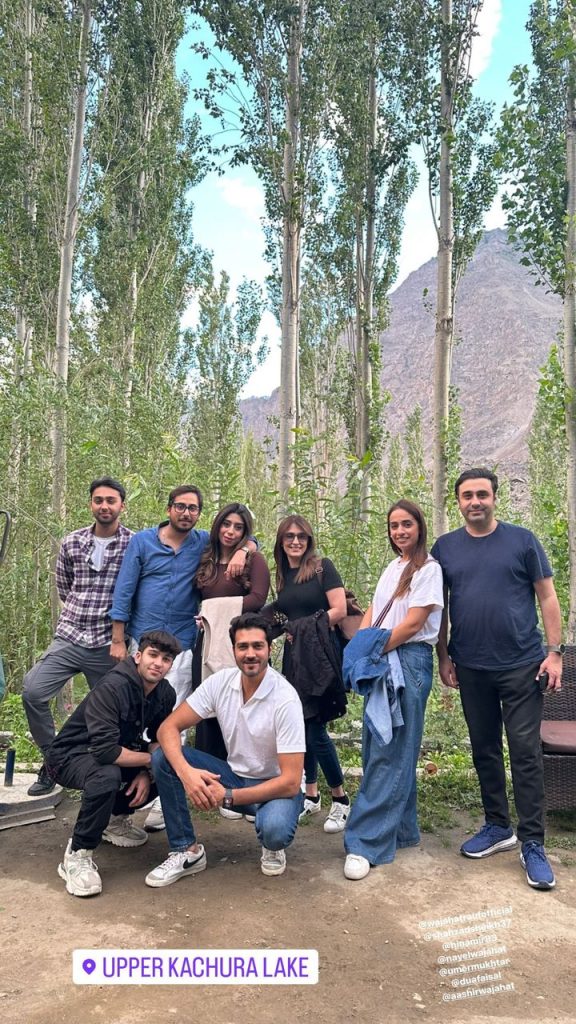 Pakistani Celebrities Vacation In Beautiful Skardu