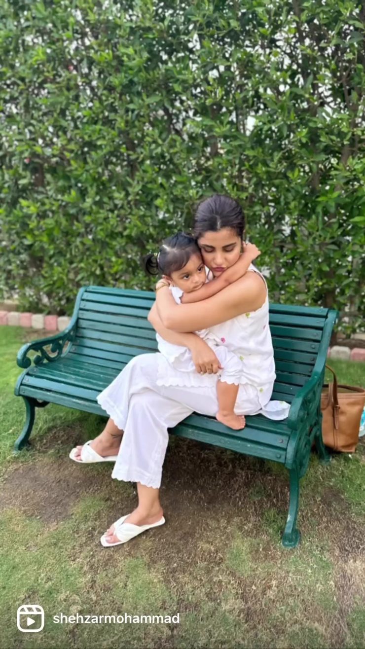 Sohai Ali Abro Shares Cutest Eid Pictures With Husband And Daughter ...