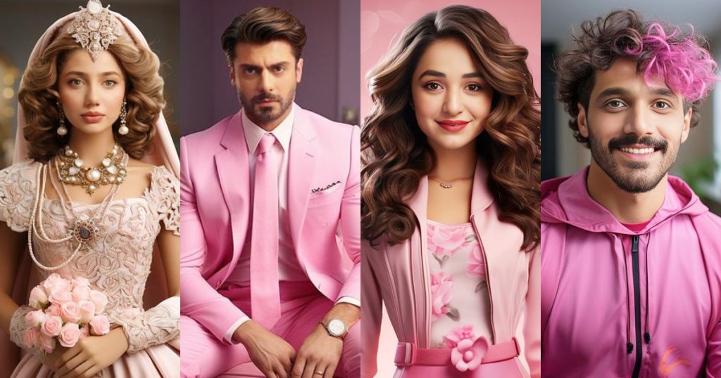 Pakistani Celebrities Reimagined As Barbie And Ken