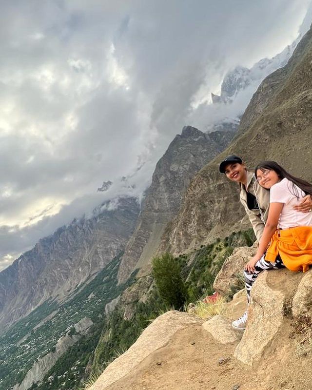 Sunita Marshall And Hassan Ahmed Visit Hunza With Family