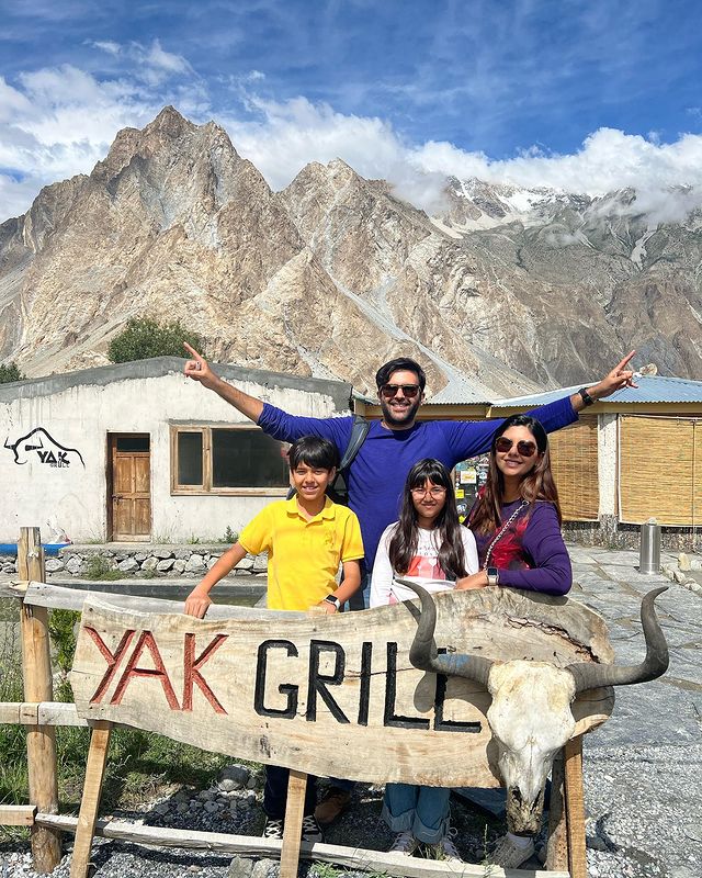 Sunita Marshall And Hassan Ahmed Visit Hunza With Family