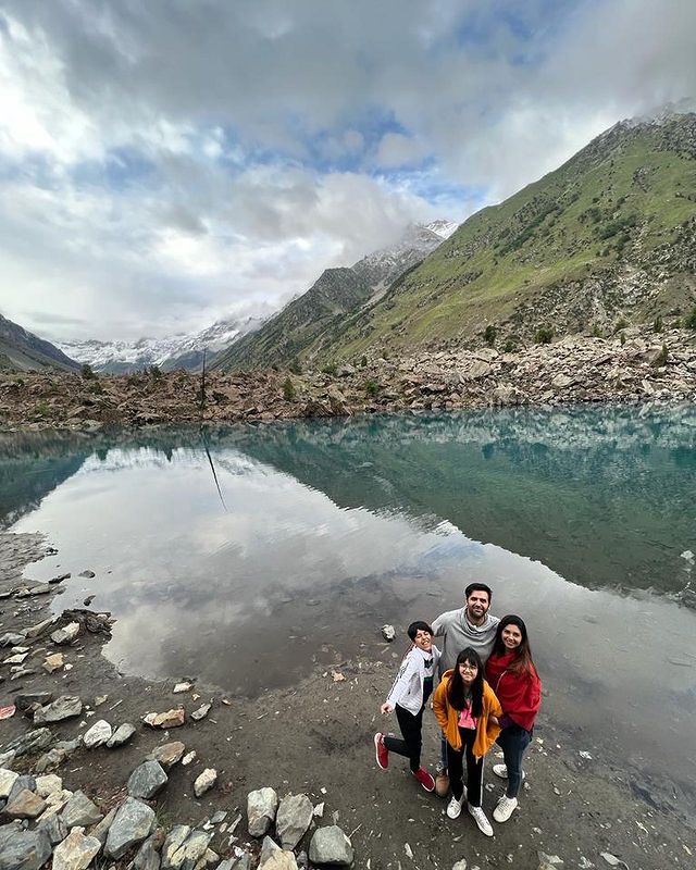 Sunita Marshall And Hassan Ahmed Visit Attabad Lake And Naltar Valley