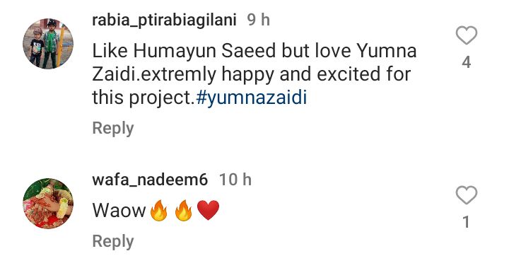 Yumna Zaidi And Humayun Saeed To Star Together In A Mega Drama