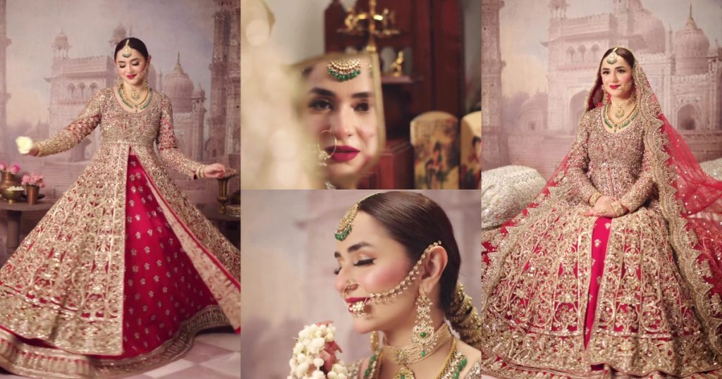 Yumna Zaidi Looks Ethereal In Her Latest Bridal Shoot