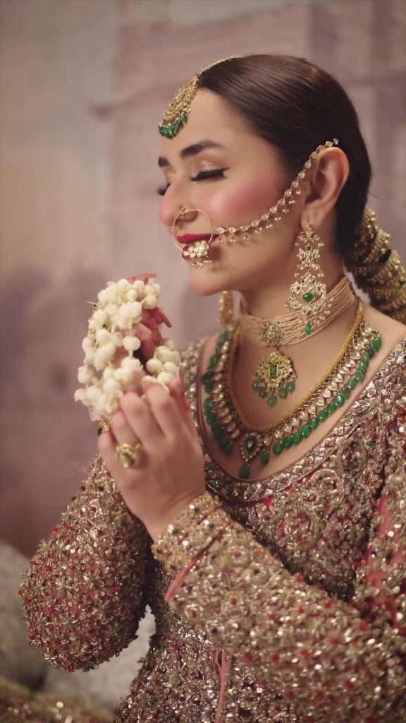 Yumna Zaidi Looks Ethereal In Her Latest Bridal Shoot