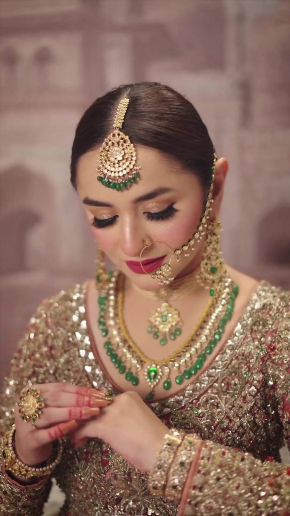 Yumna Zaidi Looks Ethereal In Her Latest Bridal Shoot