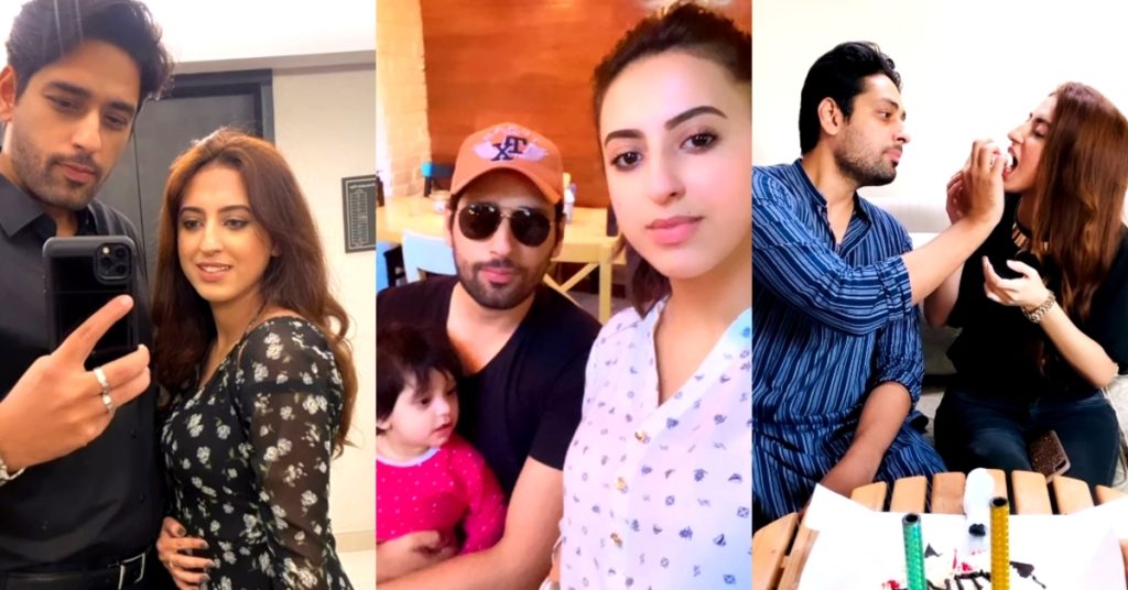 Salman Saeed Adorable New Pictures With Wife & Daughter