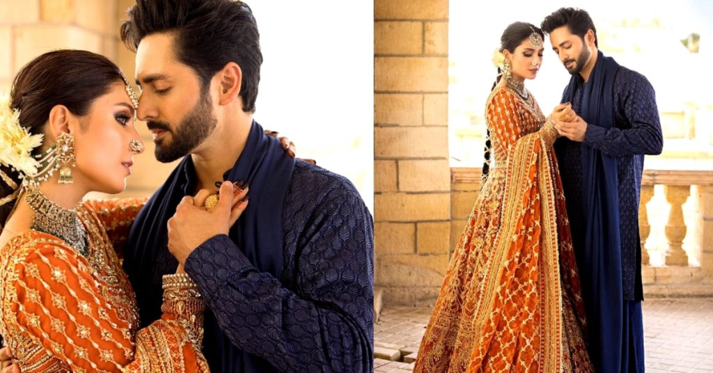 Ayeza Khan & Danish Taimoor Celebrate 9th Anniversary