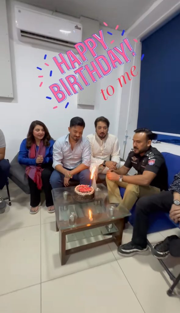 Noman Habib's Cheerful Birthday Celebrations