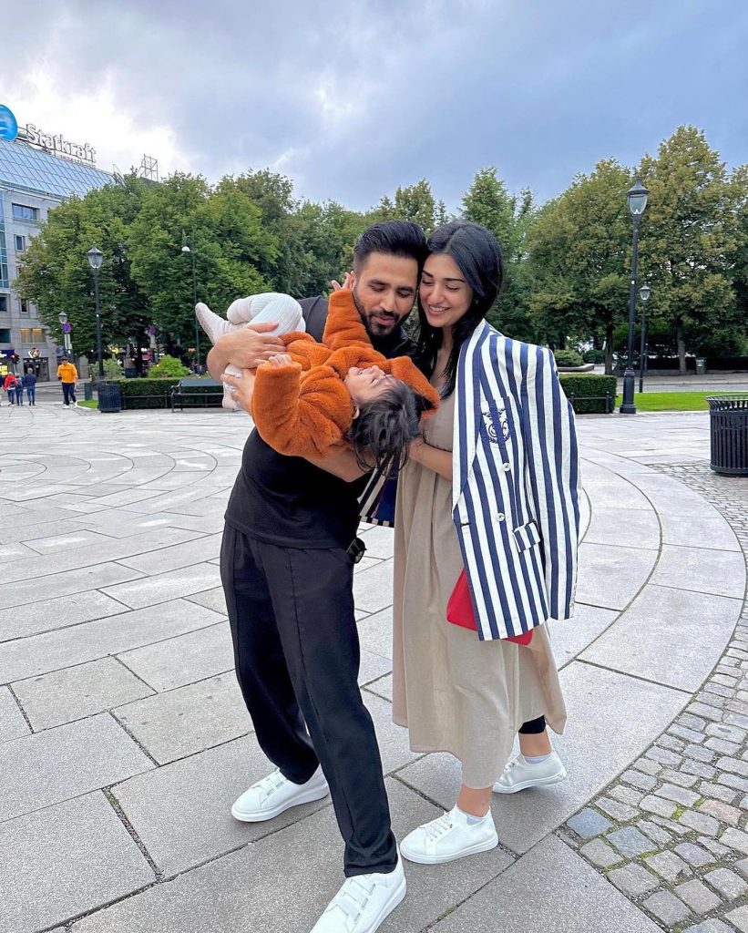 Sarah Khan and Falak Shabir New Pictures From Norway