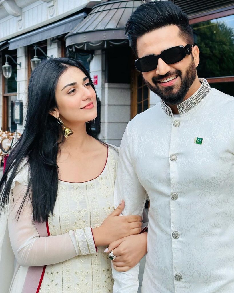 Sarah Khan and Falak Shabir New Pictures From Norway