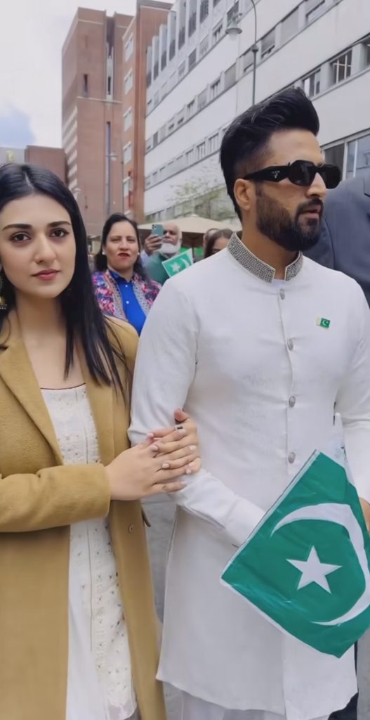 Sarah Khan and Falak Shabir New Pictures From Norway