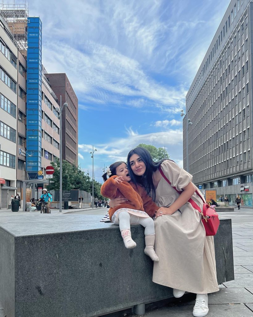 Sarah Khan and Falak Shabir New Pictures From Norway