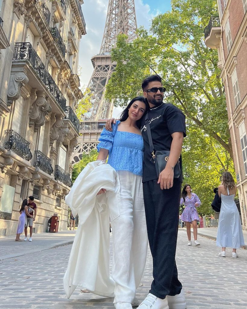 Sarah Khan and Falak Shabir New Pictures From France