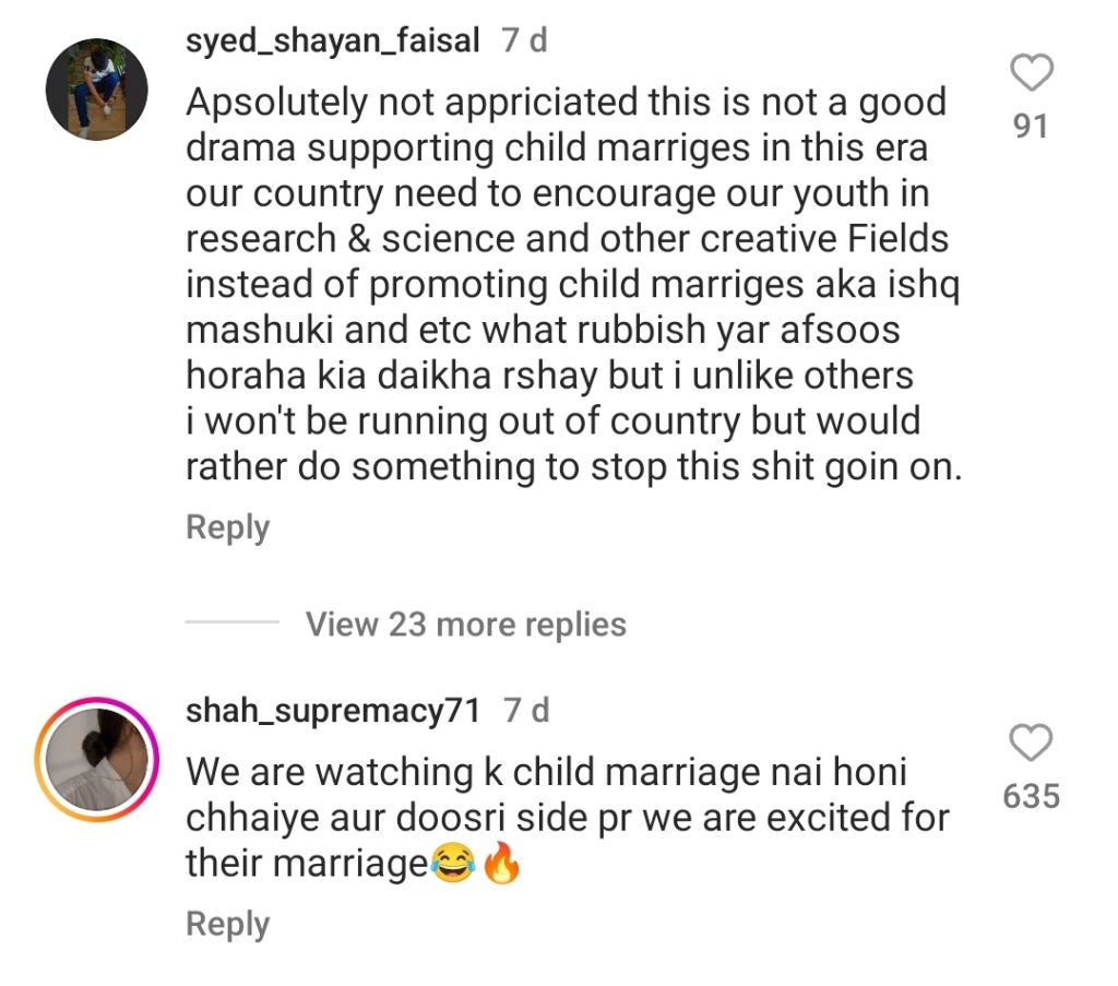 Public Criticism On Mayi Ri Child Marriage