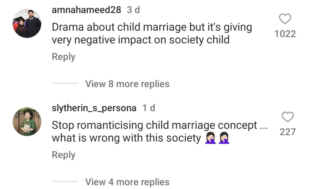 Public Criticism On Mayi Ri Child Marriage