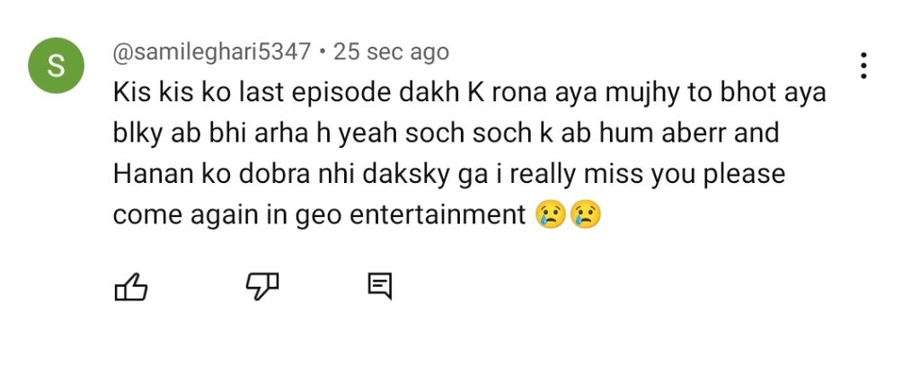 Sirf Tum Last Episode Public Reaction