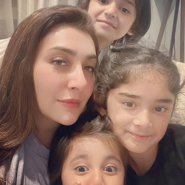 Aisha Khan Attends A Birthday With Kids