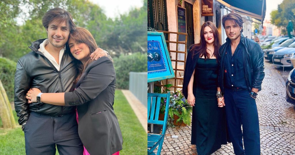 Ali Zafar Shares Beautiful Vacation Pictures With Wife Ayesha Fazli