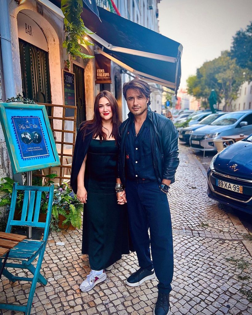 Ali Zafar Shares Beautiful Vacation Pictures With Wife Ayesha Fazli