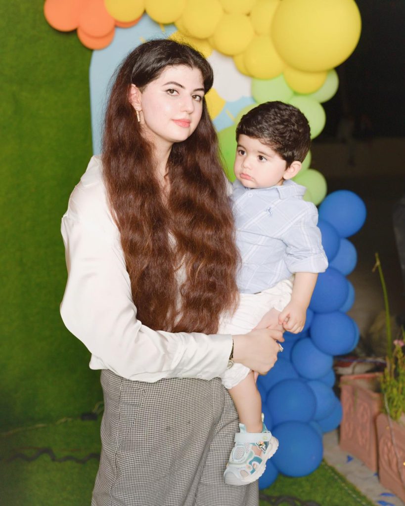 Goher Mumtaz & Anam Goher Celebrate Son Suleiman's First Birthday