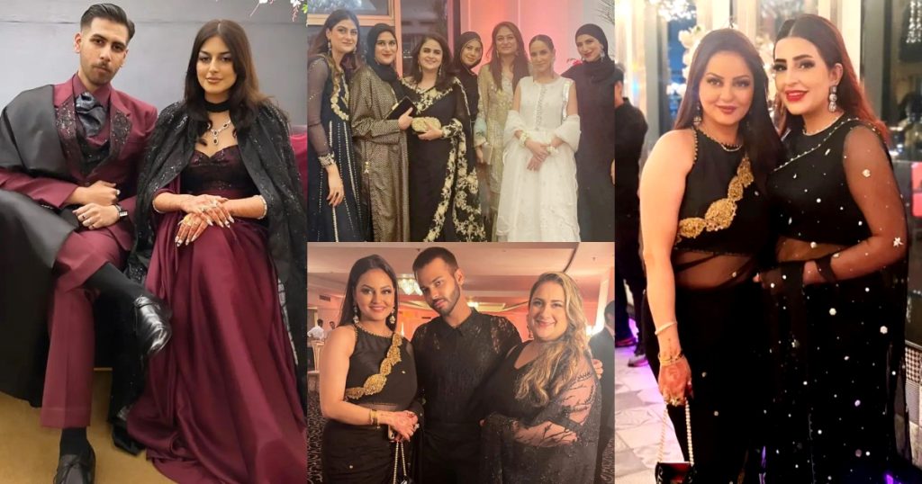 Javeria Abbasi's Daughter Anzela Abbasi's Reception Pictures