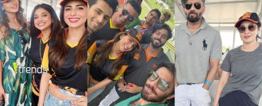 Pakistani And Indian Stars Spotted Supporting T10 League