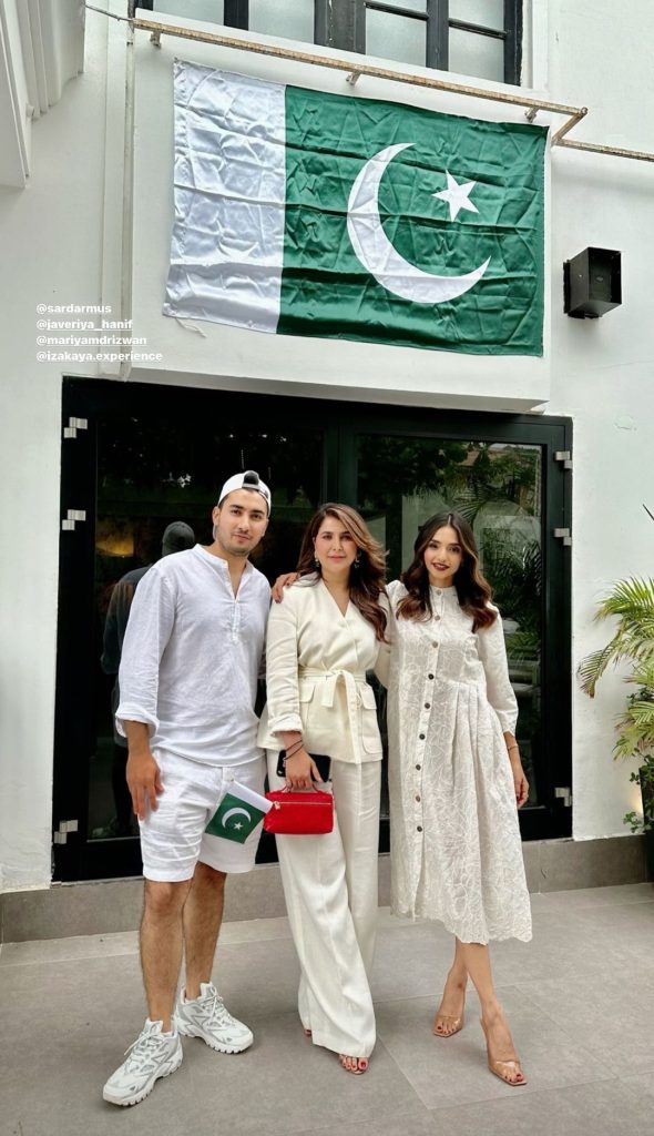 Celebrities Spotted At An Independence Day Event