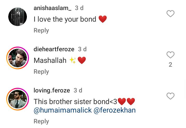 Feroze Khan Shares Love And Admiration For His Sister