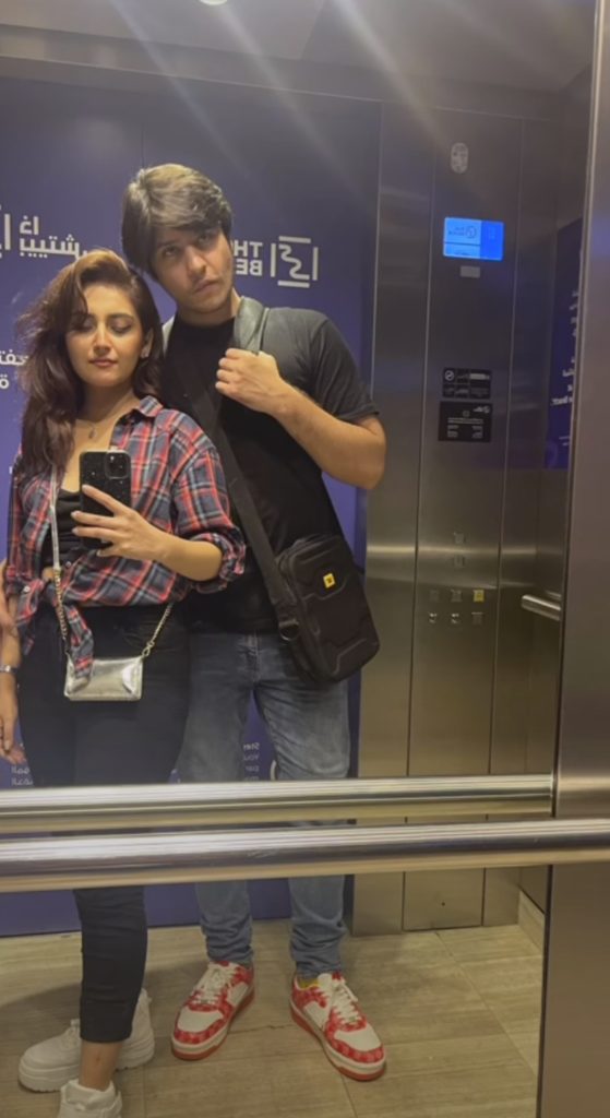 Hiba Bukhari Unseen Lovely Snaps With Husband