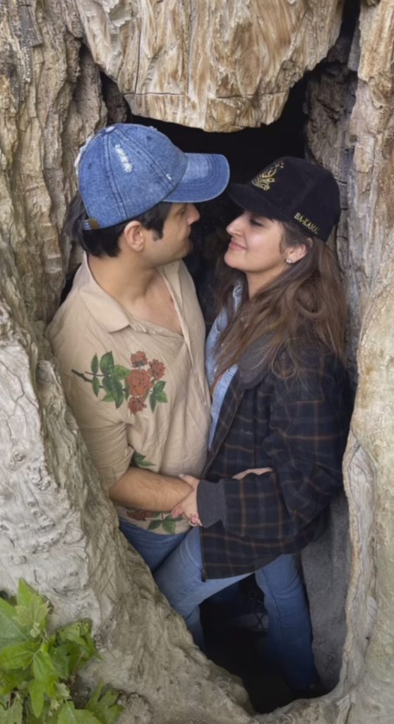 Hiba Bukhari Unseen Lovely Snaps With Husband