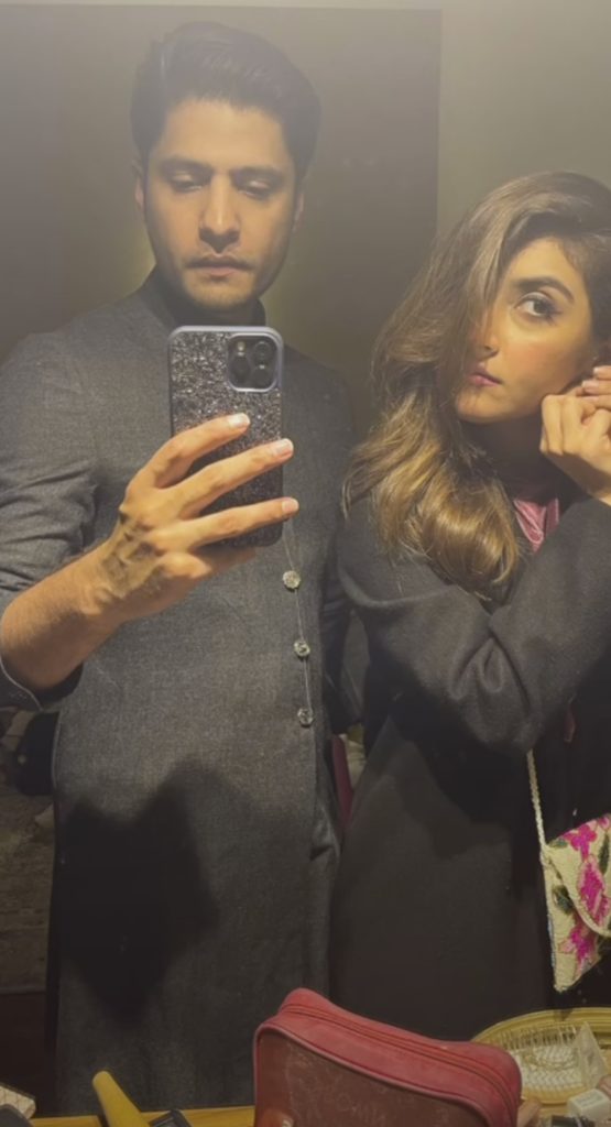 Hiba Bukhari Unseen Lovely Snaps With Husband