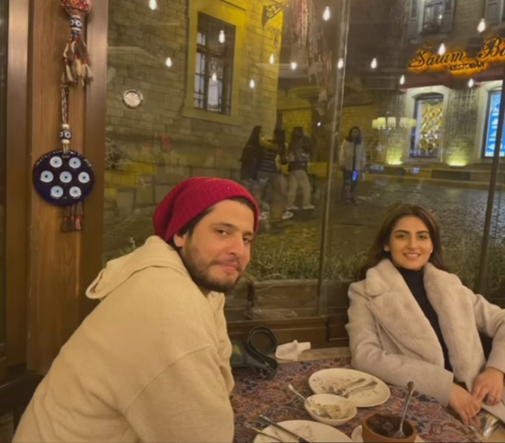 Hiba Bukhari Unseen Lovely Snaps With Husband