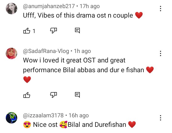 Bilal Abbas Khan-Durefishan Starrer Ishq Murshid OST Out