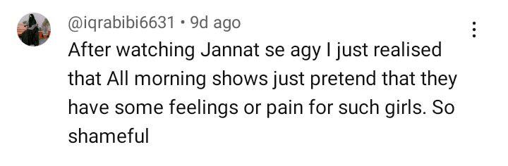 Jannat Se Aagay Director Disappointed With Nadia Khan