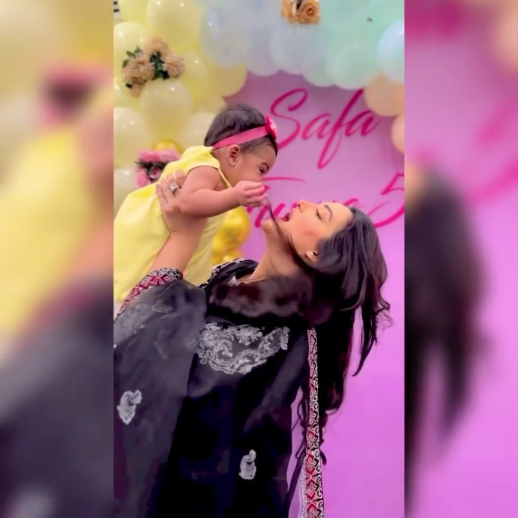 Kiran Tabeir Shares Beautiful Moments With Daughter On Her First Birthday
